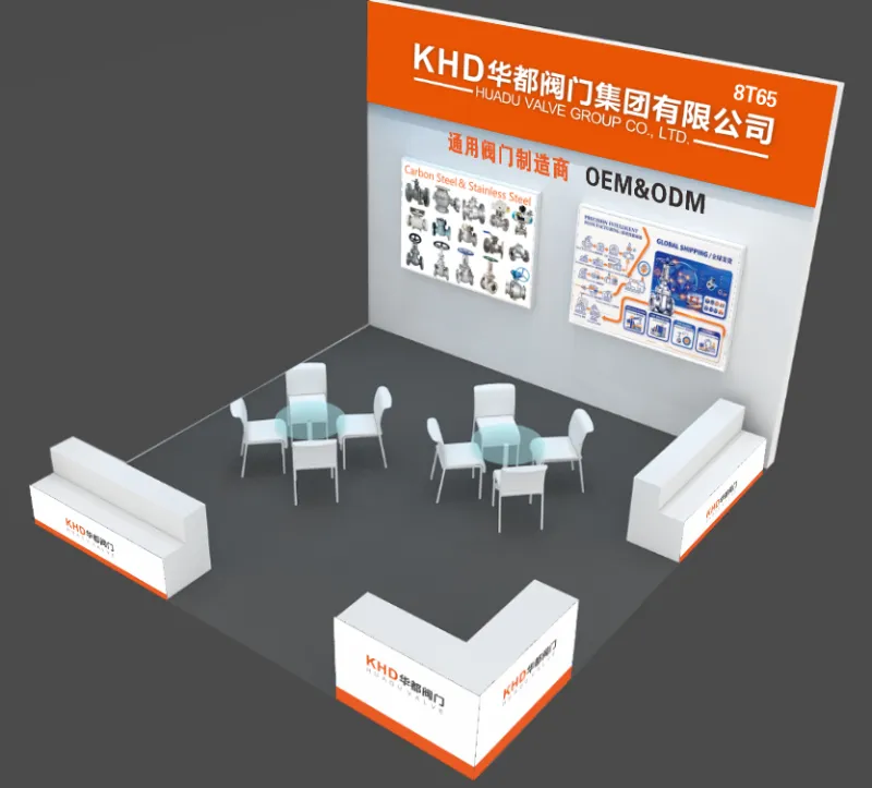 2026-cı ilin oktyabrında Huadu Valve Group (KHD) ilə Harada Görüşmək olar? Zhejiang Beynəlxalq Valf Sərgisi, Booth 8T65