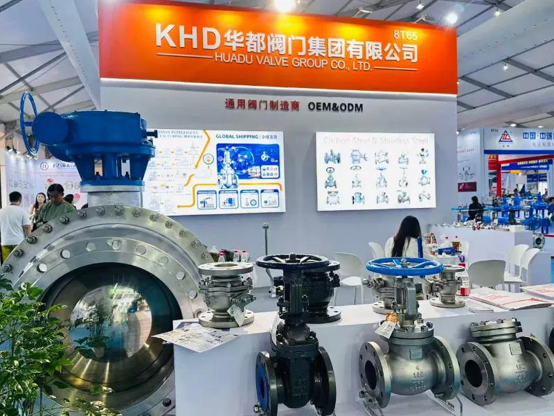 Zhejiang Beynəlxalq Valf Sənayesi Zəncirli Sərgisi 2026 Uğurla Bitdi — 8T65 Standında Huadu Valf Qrupunu (KHD) ziyarət etdiyiniz üçün təşəkkür edirik